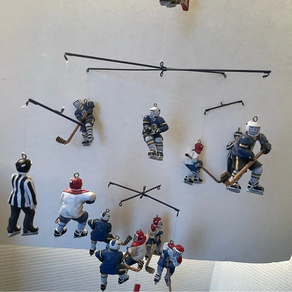 🏒  Score with Style! Hockey Decorative Mobile for Your Space 🚨 - Picture 6 of 16